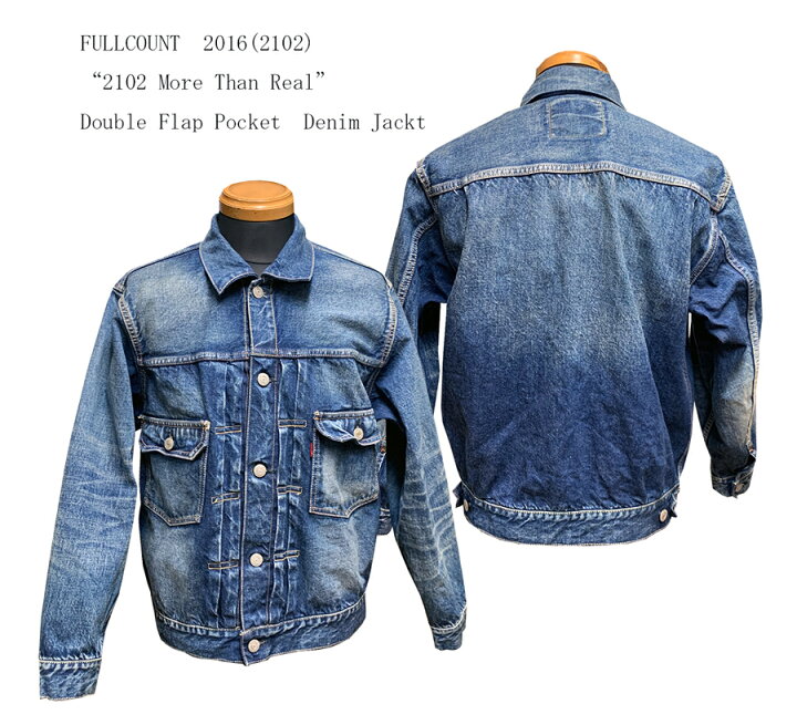 楽天市場】FULLCOUNT“2102 More Than Real” 2016(2102)Double Flap 