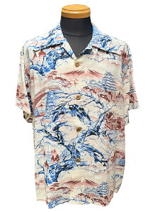 Sun Surf(�T���T�[�t) SHROT SLEEVE�@RAYON HAWAIIAN SHIRT(���[���������A���n)�gSCENERY OF JAPAN�h SS39422-25SS