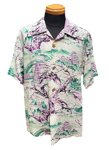 Sun Surf(�T���T�[�t) SHROT SLEEVE�@RAYON HAWAIIAN SHIRT(���[���������A���n)�gSCENERY OF JAPAN�h SS39422-25SS