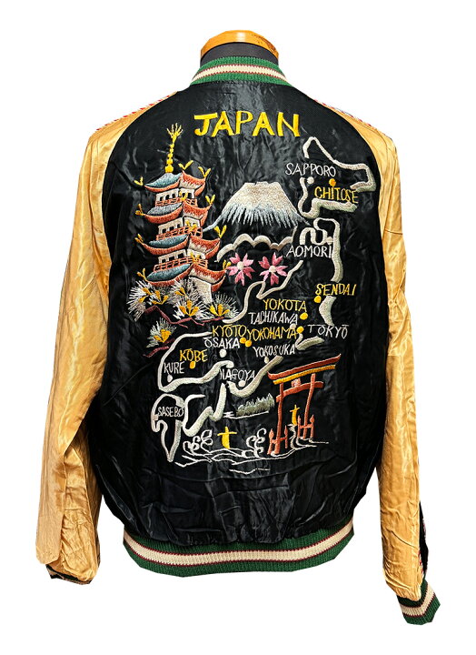 楽天市場】テーラー東洋“Tailor Toyo” サテン×サテン スカジャン“JAPAN  