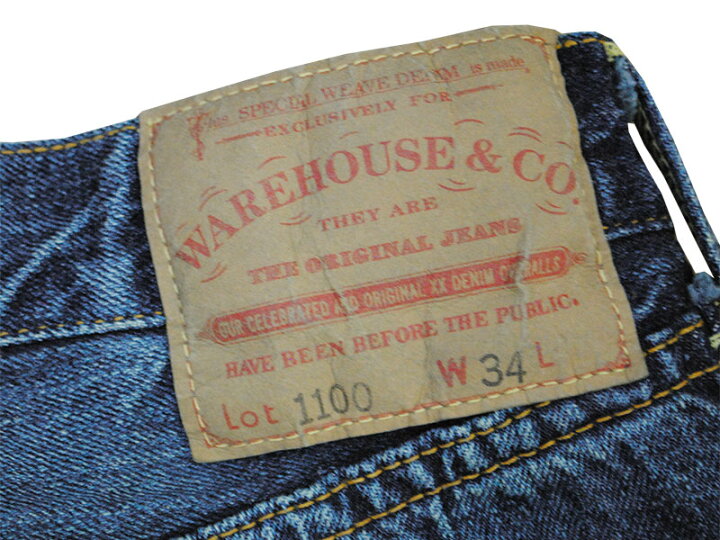 楽天市場】WareHouse（ウェアハウス）Lot 2ND-HAND 1100 (USED WASH