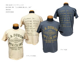 TOYS McCOY (トイズマッコイ)MILITARY TEE “J.A.DUBOW MFG.CO., INC”TMC23462023年生産品「P」メンズ アメカジ 男性 半袖Tシャツ