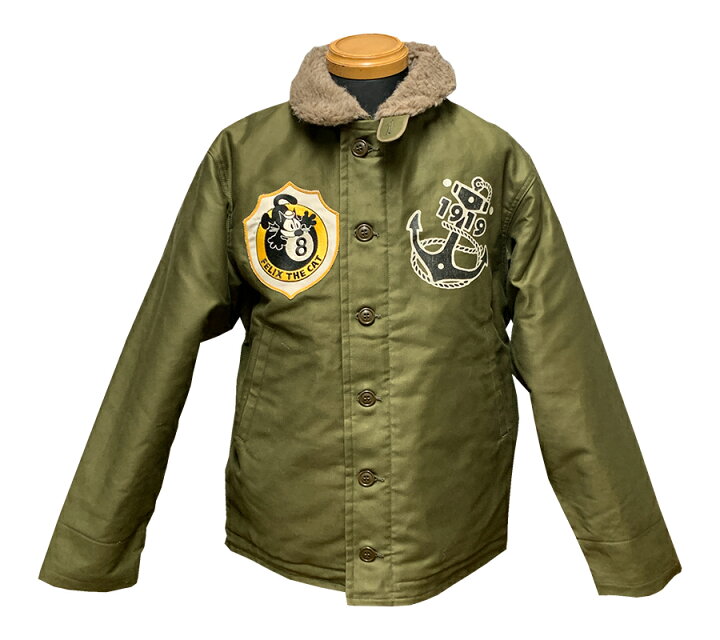 楽天市場】TOYS McCOY (トイズマッコイ)N-1 DECK JACKET FELIX THE CAT  
