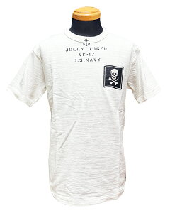 BUZZ RICKSON'S �o�Y���N�\���Y SLUB YARN T-SHIRTVF-17 JOLLY ROGER ����T�V���c2025�N���Y���f��BR79561-25ss�����Y �A���J�W �j�� ����T�V���c
