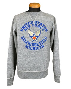 BUZZ RICKSON'S �o�Y���N�\���YBR69630�gU.S.A.F.SELFRIDGE FIELD�hSET-IN CREW NECK SWEAT SHIRTS2025�N�H�~���f��BR69630-25AW�����Y �A���J�W �j�� �g���[�i�[