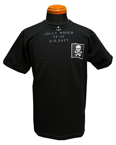 BUZZ RICKSON'S �o�Y���N�\���Y SLUB YARN T-SHIRTVF-17 JOLLY ROGER ����T�V���c2025�N���Y���f��BR79561-25ss�����Y �A���J�W �j�� ����T�V���c