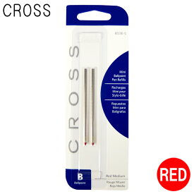クロス CROSS ボールペン 替え芯 1パック(2本入り) 8518-5 インク色:レッド/赤 TECH3・TECH3+・TECH4・COMPACT用 リフィル レフィル 日本正規品 ネコポスOK クリックポストOK