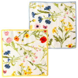 フェイラー FEILER ハンカチ ハンドタオル FLOWER MEADOW フラワー メドゥ 2色展開 30 x 30cm タオルハンカチ 熨斗不可 クリックポストOK