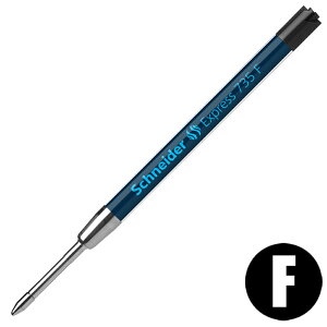 シュナイダー Schneider ボールペン 替え芯 1本 エクスプレス Express 735F 7351 サイズ:F/細字 インク色:ブラック/黒 リフィル レフィル 替芯 日本正規販売代理店 クリックポストOK