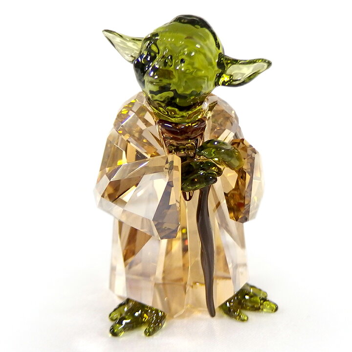 楽天市場 スワロフスキー Swarovski クリスタル フィギュア マスター ヨーダ Master Yoda スターウォーズ Star Wars 送料無料 Gport