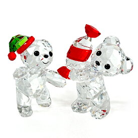 スワロフスキー SWAROVSKI クリスタル フィギュア クリスベア Kris Bear Holiday ホリディ CHRISTMAS クリスマス 2023年度限定生産品 #5652642 インテリア 置物 送料無料 在庫限り