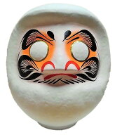 お絵かきだるま　イベント販促物 無地だるま 顔化粧あり 7号 24cm 顔まで仕上げてある教材用だるま　白だ…