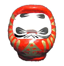開運 招福祈願の縁起物 貯金箱だるま 赤 3号サイズ 9cm だるま ダルマ 達磨 貯金箱