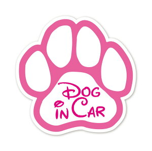 DOG IN CAR �X�e�b�J�[ ���� �s���N ��������Ă܂� �h�b�O�C���J�[ ��������� ���� ���� �� �V�[�� �h���C�u