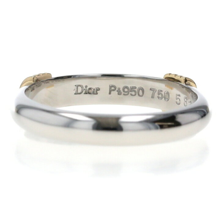 楽天市場】ChristianDior クリスチャンディオール Pt950 K18YG 