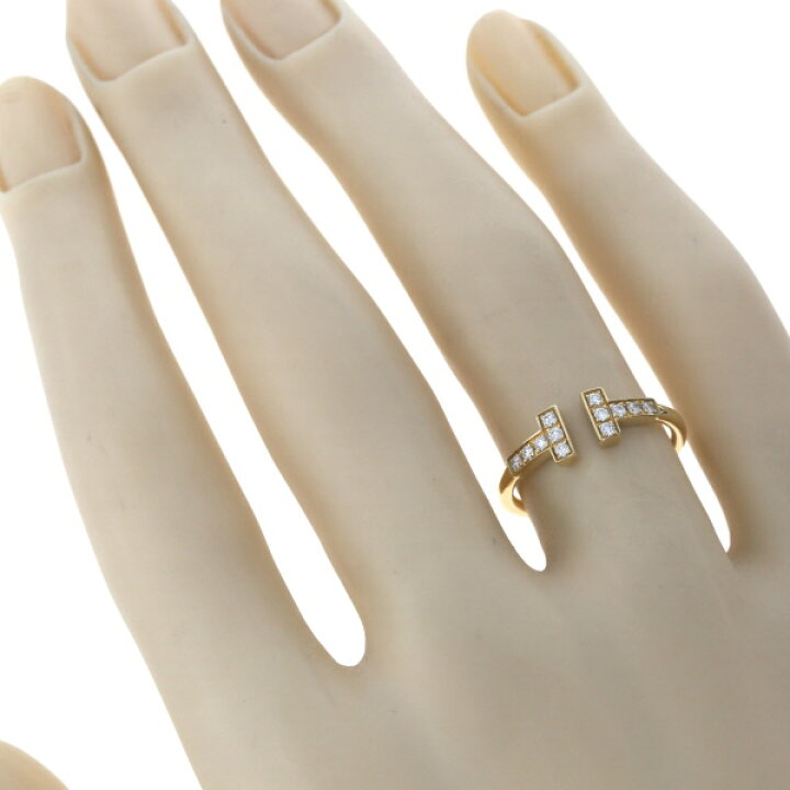 楽天市場】TIFFANY&Co. ティファニー K18YG イエローゴールド T  