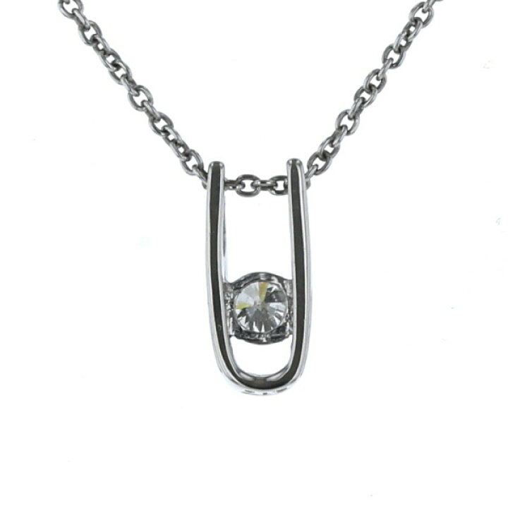 楽天市場】Pt900 Pt850 プラチナ ネックレス ダイヤモンド 0.10ct 一粒 