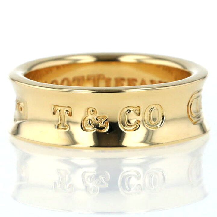 楽天市場】TIFFANY&Co. ティファニー K18YG イエローゴールド 1837ナ 