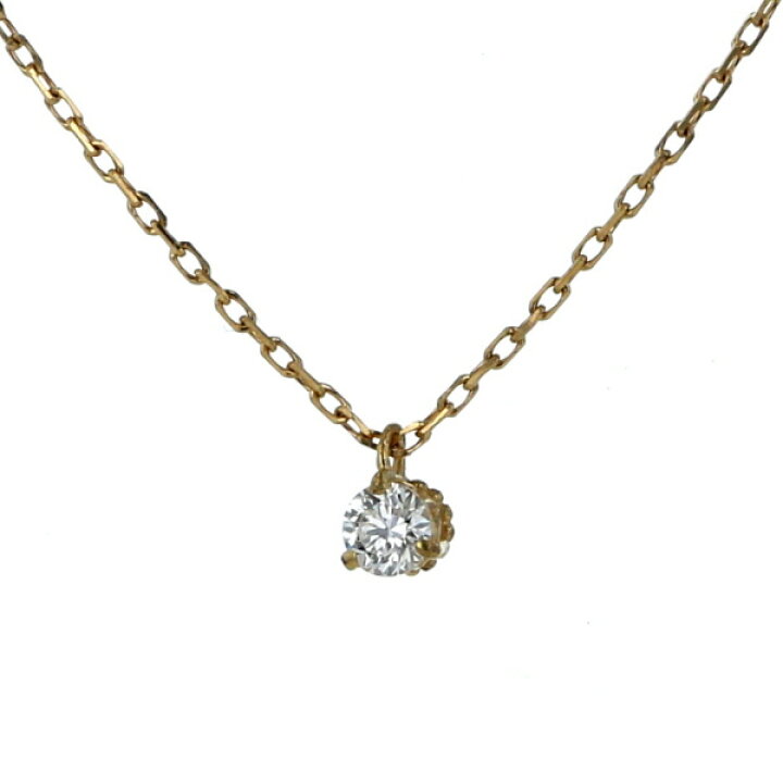 楽天市場】agete アガット K18YG イエローゴールド ネックレス  