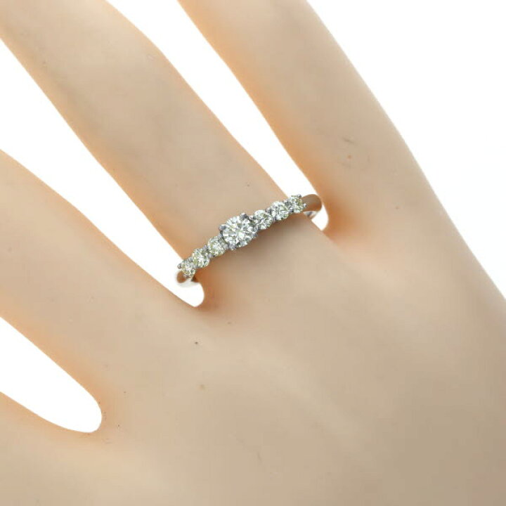 楽天市場】Pt1000 純プラチナ リング ダイヤモンド 0.60ct ハーフ 
