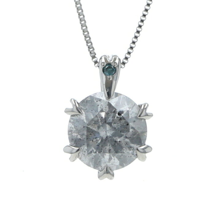 楽天市場】桂由美 Pt900 Pt850 ネックレス ダイヤモンド 1.00ct ブルー 