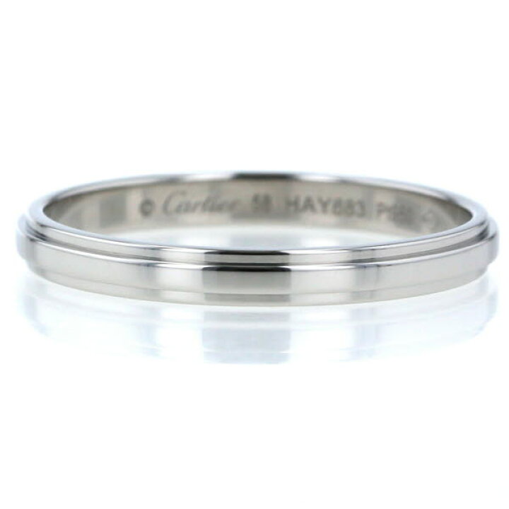 楽天市場】Cartier カルティエ Pt950 プラチナ ダムールウェディング 