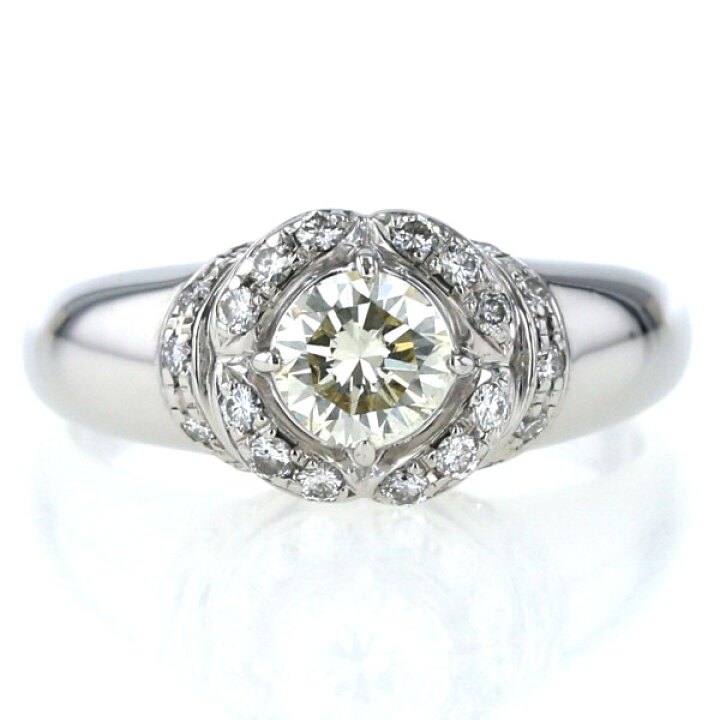 楽天市場】Pt900 プラチナ リング ダイヤモンド 0.713ct/0.25ct 
