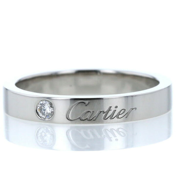 楽天市場】Cartier カルティエ Pt950 プラチナ エングレーブド 