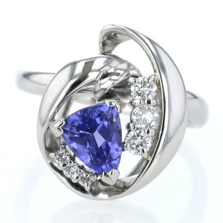 楽天市場】最終値下げ Pt900 プラチナ リング タンザナイト1.02ct 