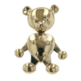 K18YG イエローゴールド ネックレストップ テディベア 熊 人形 ぬいぐるみ 手足可動 アニマル【新品仕上済】【zz】【中古】【送料無料】