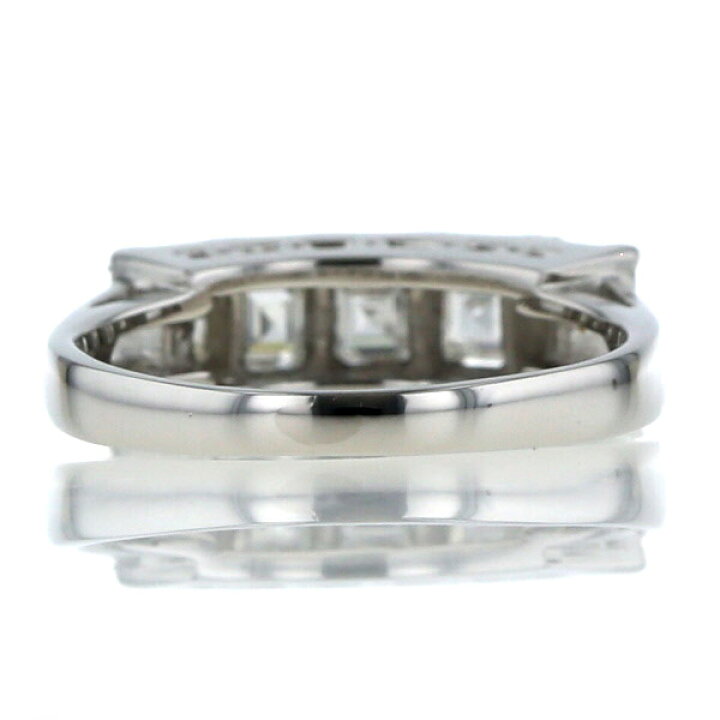 楽天市場】Pt900 プラチナ リング ダイヤモンド 1.02ct スクエアカット  