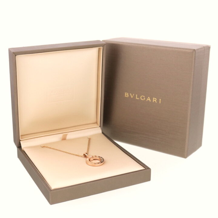楽天市場】BVLGARI ブルガリ K18PG ピンクゴールド ブルガリブルガリ  