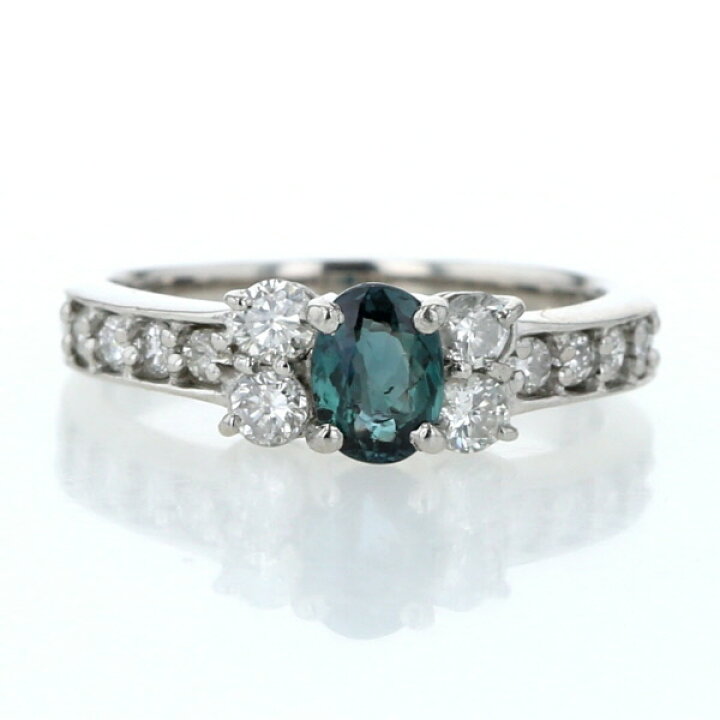 楽天市場】Pt900 プラチナ リング アレキサンドライト 0.57ct  