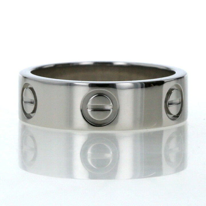 楽天市場】Cartier カルティエ Pt950 プラチナ ラブリング LOVE 