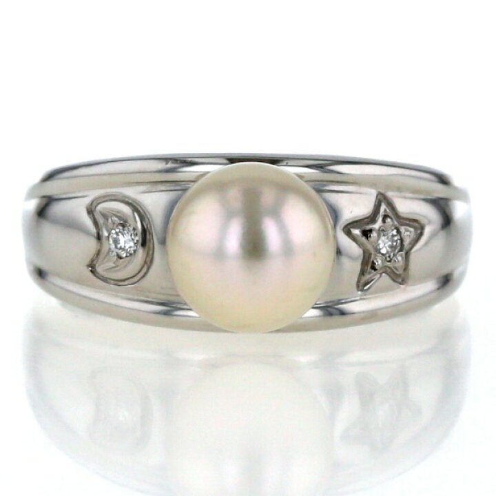 楽天市場】PERLITA MIKIMOTO ミキモト Pt950 リング アコヤ真珠 7.5mm 