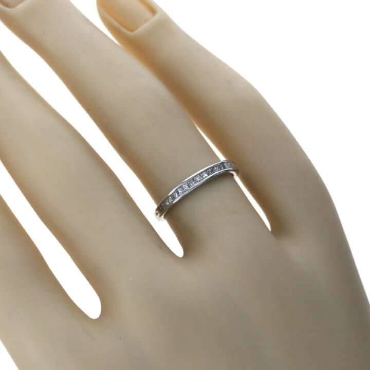 楽天市場】K18WG ホワイトゴールド リング ダイヤモンド 0.25ct 