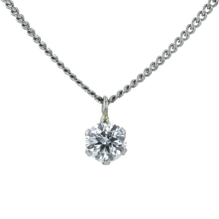楽天市場】Pt900 Pt850 プラチナ ネックレス ダイヤモンド0.25ct 一粒 