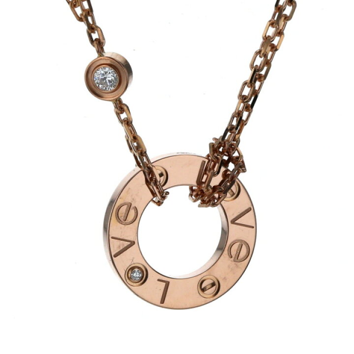 楽天市場】Cartier カルティエ K18PG ピンクゴールド ラブサークル 