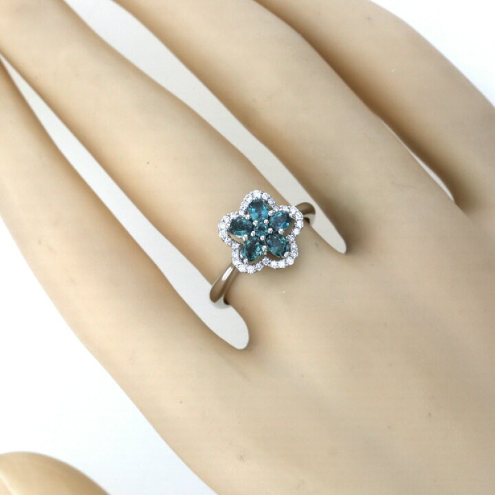 楽天市場】K18WG リング アレキサンドライト 0.62ct ダイヤモンド 0.16  