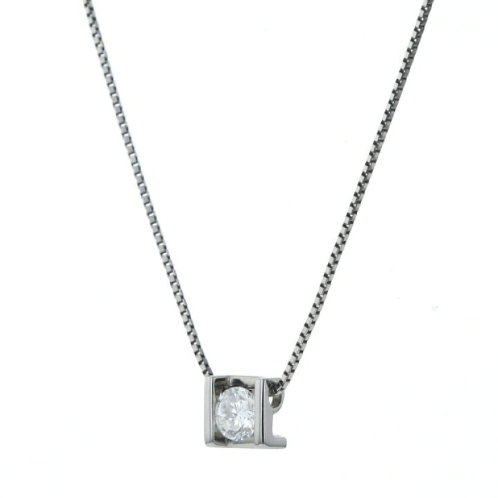 楽天市場】Pt850 プラチナ ネックレス ダイヤモンド0.34ct ラウンド 