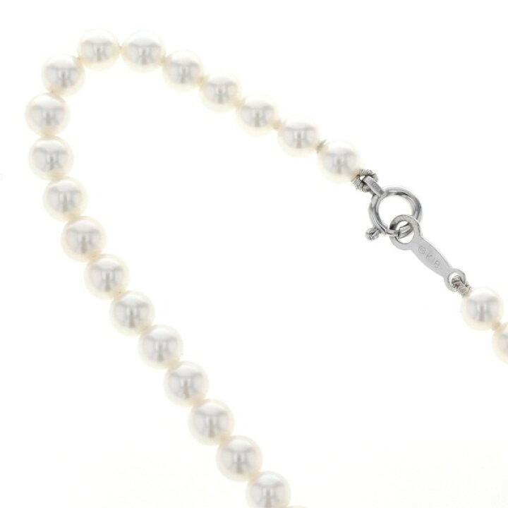 楽天市場】MIKIMOTO ミキモト K18WG ネックレス パール 真珠 4.4mm 