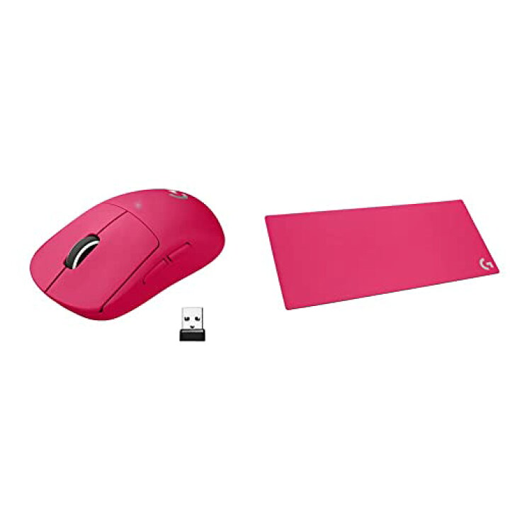 楽天市場 マゼンタカラーセット Logicool G Pro X Superlight ゲーミングマウス ワイヤレス G Ppd 003wl Mg ゲーミングマウスパッド 超大型 G840mg ｇｒ Online Store