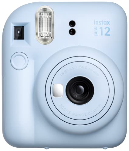 FUJIFILM チェキ インスタントカメラ instax mini 12 パステルブルー INS MINI 12 BLUE