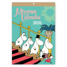 学研ステイフル 2026 カレンダー ムーミン 壁掛け 原画 DM12014 2026年 1月始まり 送料無料