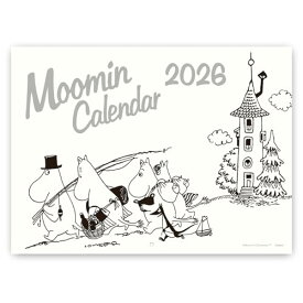 学研ステイフル 2026 カレンダー ムーミン 壁掛け 大判 AM16010 2026年 1月始まり 送料無料