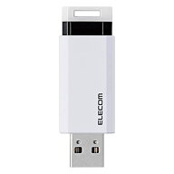 エレコム USBメモリ/USB3.1 Gen1/ノック式/オートリターン機能/16GB/ホワイト 送料無料