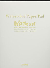 ミューズ 水彩紙 ホワイトワトソンパッド 190g F4 PD-6204 F4 送料無料