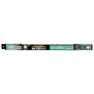 オーム電機 直管LEDランプ 20形相当 G13 昼白色 グロースターター器具専用 LDF20SS・N/10/13-U 06-3538 送料無料