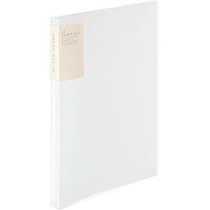 コクヨ ファイル クリアファイル キャリーオール 固定式 背ポケット A4 40ポケット 透明 ラ-5003T 送料無料