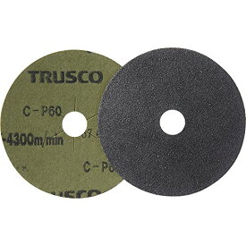 TRUSCO(トラスコ) ディスクペーパー4型 Φ100X15.9#60 (10枚入) TG4-60 送料無料